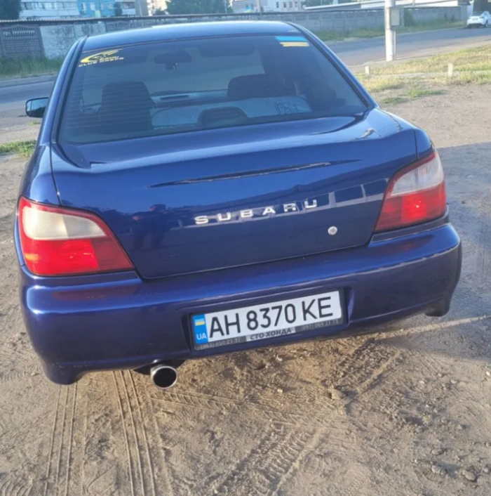 Лотерея на Subaru Impreza 2002